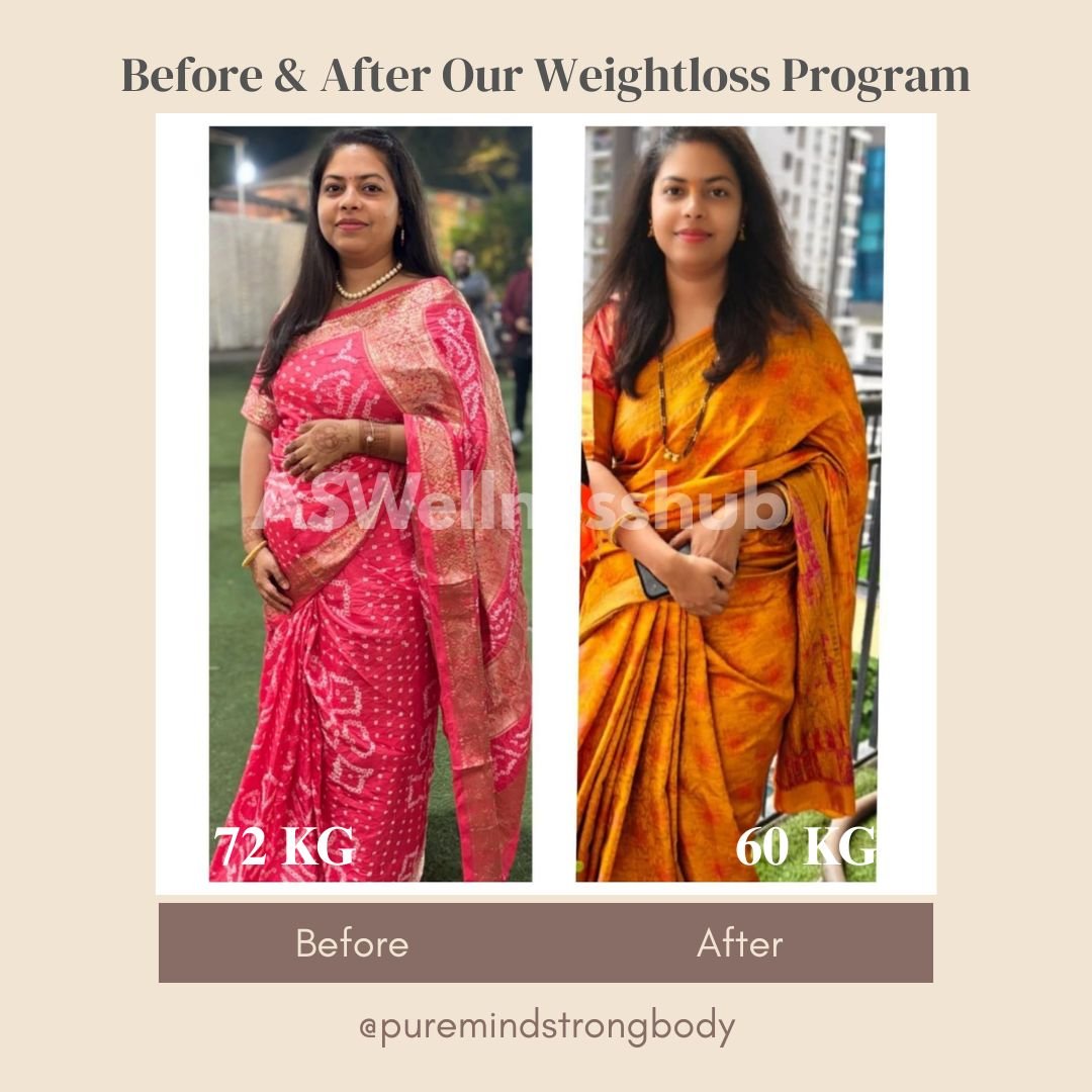 Pranjali before and after transformation