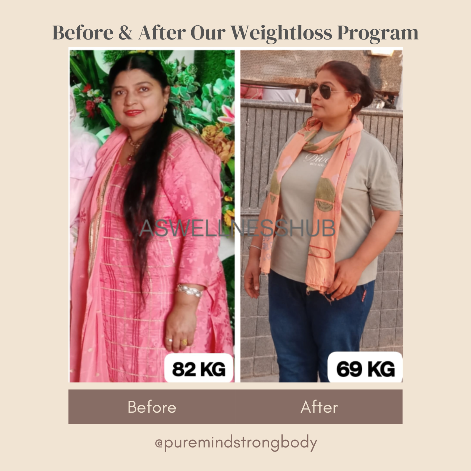 Randeep before and after transformation