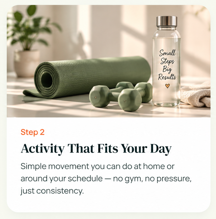 Step 2 - Activity That Fits Your Day